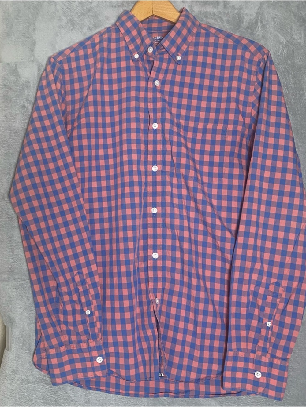 J.crew Lightweight Shirt Slim Fit Button Up Long Sleeve Size medium